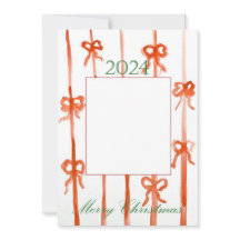 Bow Christmas Card