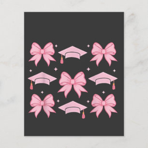 Bow coquette Graduation Pink palette 2025  Flyer