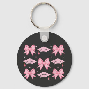 Bow coquette Graduation Pink palette 2025 Key Ring