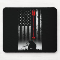 Bow deer hunting American flag gift for Bow huntin