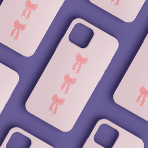 Bow Feminine Girly Pink Cute Coquette iPhone 12 Mini Case