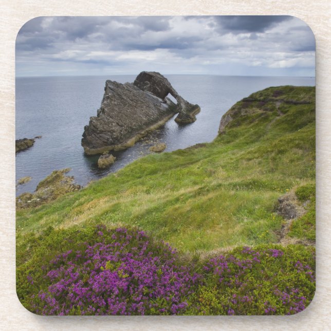 Bow Fiddle Rock, Portknockie, Scotland Coaster (Front)