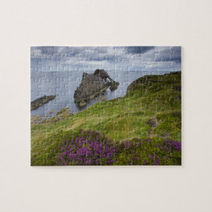 Bow Fiddle Rock, Portknockie, Scotland Jigsaw Puzzle