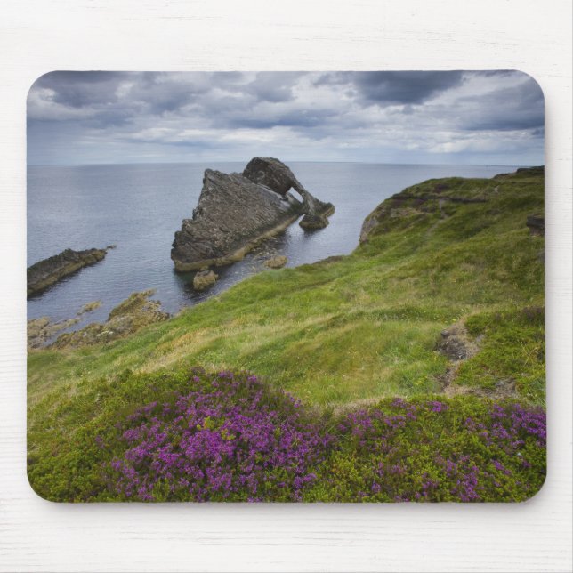 Bow Fiddle Rock, Portknockie, Scotland Mouse Mat (Front)
