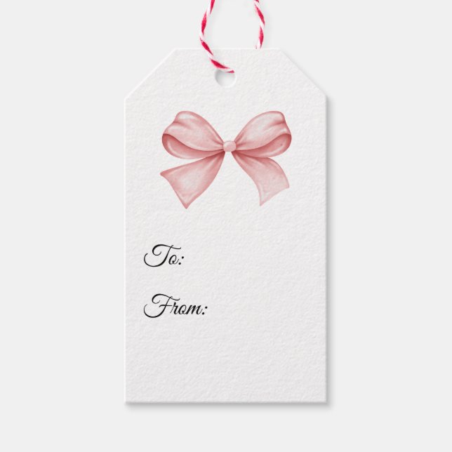 Bow Gift Tag (Front)