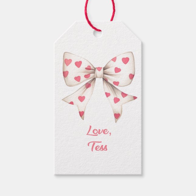 Bow Gift Tags (Front)