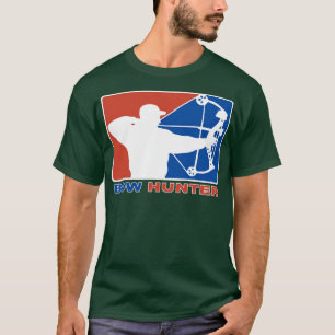 Bow Hunter Major League Bows and Arrow Hunting T-Shirt