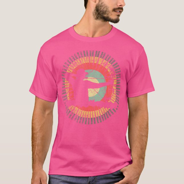 Bow Hunting 70S Archery T-Shirt (Front)