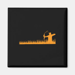 Bow Hunting Archer In Gr Archery Hunter Men Women Magnet