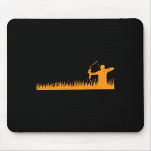 Bow Hunting Archer In Gr Archery Hunter Men Women Mouse Mat