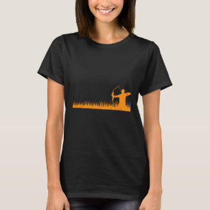 Bow Hunting Archer In Gr Archery Hunter Men Women T-Shirt