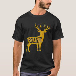 Bow Hunting Gear Vintage Organic Deer Outdoors Arc T-Shirt
