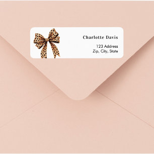 Bow leopard return address