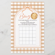 Bow Little Cutie Pie Bingo Games 1st Birthday