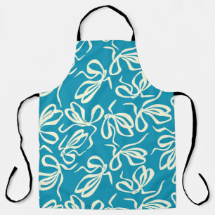 Bow pattern, Seamless texture. For fashion prints Apron
