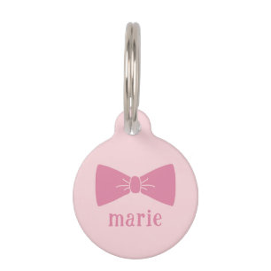 Bow Pet Tag