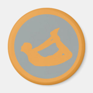 Bow Pose Yoga Magnet