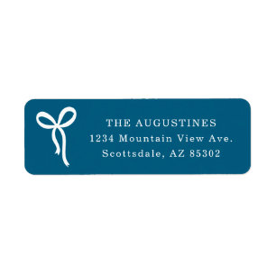 Bow Return Address Label