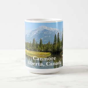 Bow River in Canmore Canada Coffee Mug