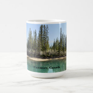 Bow River in Canmore Canada Coffee Mug
