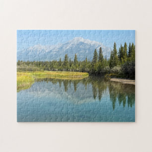 Bow River in Canmore Canada Jigsaw Puzzle