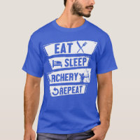Bow Shooting Archer Eat Sleep Archery Repeat 