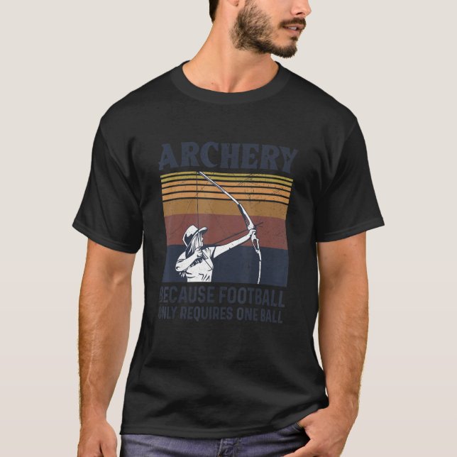 Bow Shooting Quote For A Bow Archer T-Shirt (Front)