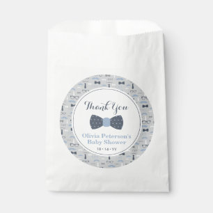 Bow Tie Baby Shower Favour Bag