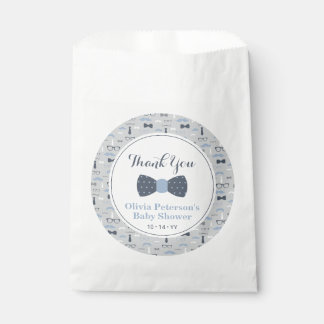 Bow Tie Baby Shower Favour Bag