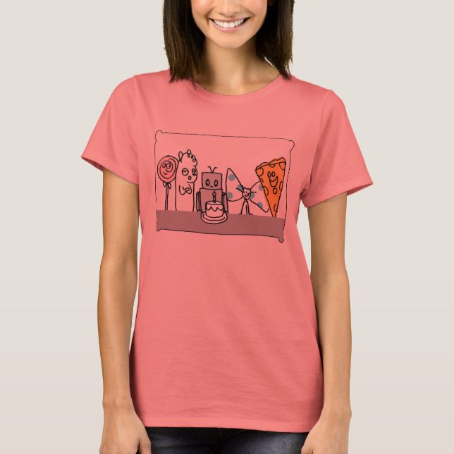 Bow Tie Birthday T-shirt (Front)