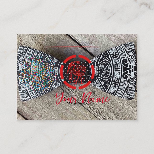 Bow Tie Business Card (Front)