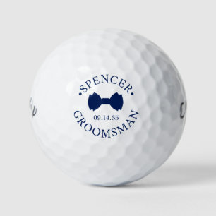 Bow Tie Groomsman Golf Balls