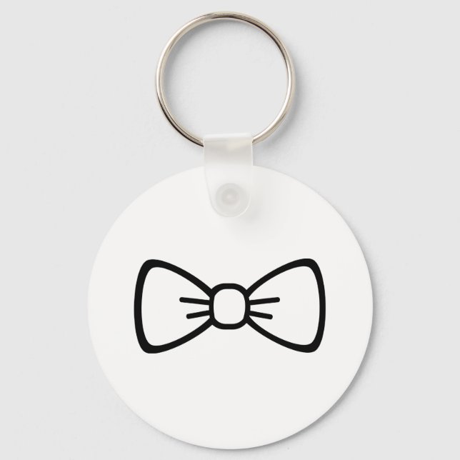 Bow tie key ring (Front)