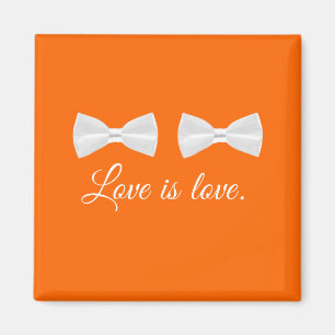 BOW TIE LOVE -.png Magnet