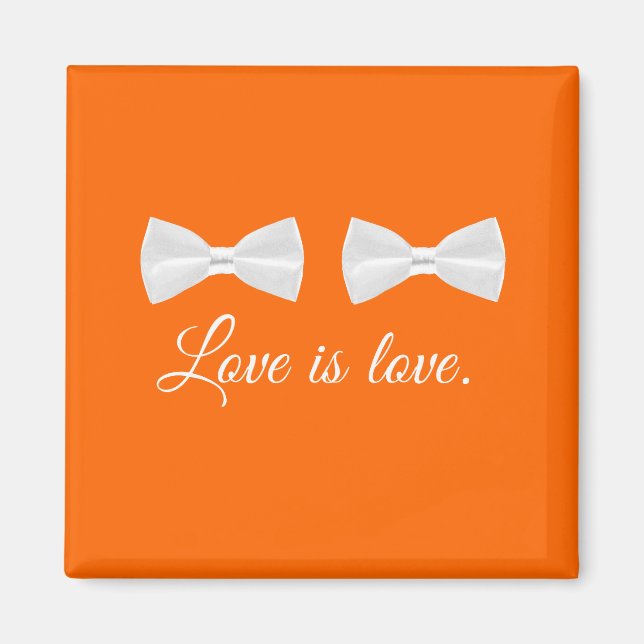BOW TIE LOVE -.png Magnet (Front)
