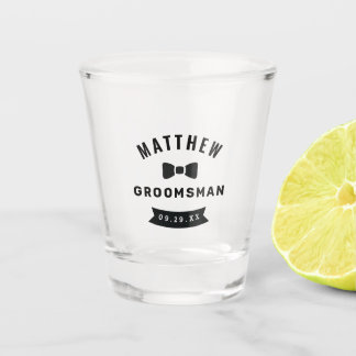 Bow Tie Shot Glass