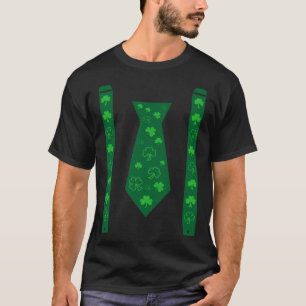 Bow Tie & Suspenders Cool Irish St Patricks Day Me T-Shirt