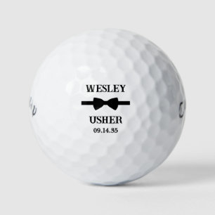 Bow Tie Usher Golf Balls