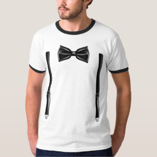 Bow Tie With Suspenders - Bowtie For Weddings T-Shirt