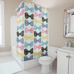 Bow Ties Shower Curtain
