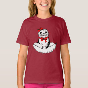 Bow-tiful Seal – Christmas Edition T-Shirt