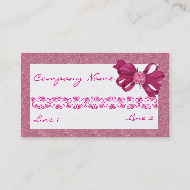 Bow-tique Business Card (Front)