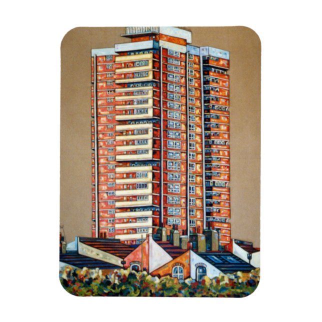 Bow Tower Magnet (Vertical)