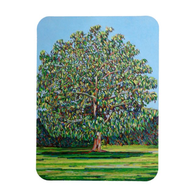 Bow Tree Summer Magnet (Vertical)