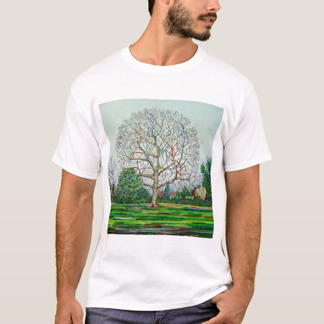 Bow Tree Winter T-Shirt (Front)