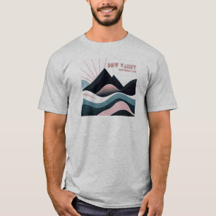Bow Valley Provincial Park Coloured Hills T-Shirt
