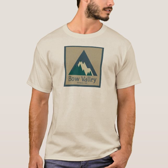 Bow Valley Provincial Park Rustic T-Shirt (Front)