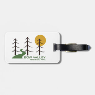 Bow Valley Provincial Park Trail Luggage Tag