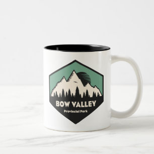 Bow Valley Provincial Park Two-Tone Coffee Mug
