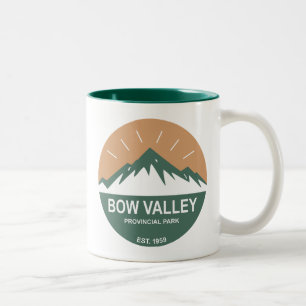 Bow Valley Provincial Park Two-Tone Coffee Mug